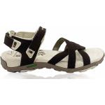 Dámské Kožené sandály Karrimor v hnědé barvě z kůže ve velikosti 37 ve slevě na léto 