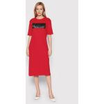 Dámské Denní šaty Armani Exchange v červené barvě ve velikosti XS ve slevě 