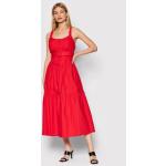 Dámské Denní šaty Fracomina v červené barvě ve slevě 