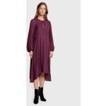 Dámské Denní šaty Karen by Simonsen ve fialové barvě ze syntetiky ve velikosti XL ve slevě 