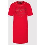 Dámské Designer Denní šaty Moschino Love Moschino v červené barvě ve slevě 