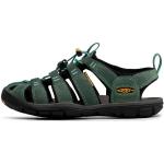 Dámské Kožené sandály Keen v zelené barvě z kůže na léto 