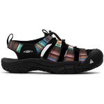Pánské Outdoor sandály Keen v černé barvě z koženky ve velikosti 44 veganské na léto 