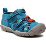 Chlapecké Outdoor sandály Keen v modré barvě z látky na léto 