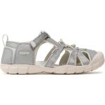 Dámské Kožené sandály Keen ve stříbrné barvě z koženky ve velikosti 36 veganské na léto 