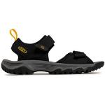 Pánské Outdoor sandály Keen v černé barvě ve velikosti 45 na léto 