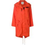 Dámské Designer Bundy s kapucí KENZO v oranžové barvě z polyesteru ve velikosti M ve slevě 