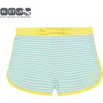 Ki ET LA Dětské plavky s UV ochrannou šortky | tyrkysový proužek - 18 měsíců