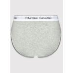 Dámské Designer Klasické kalhotky Calvin Klein v šedé barvě ve velikosti 3 XL plus size 