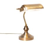 Stolní lampy Qazqa v bronzové barvě v elegantním stylu z ocele ve slevě kompatibilní s E27 
