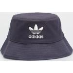 Pánské Bucket klobouky adidas Originals v námořnicky modré barvě ve slevě 