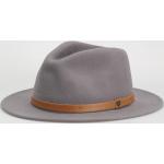 Pánské Fedora klobouky Brixton v šedé barvě ve velikosti XS 