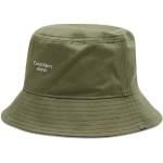 Pánské Designer Bucket klobouky Calvin Klein v zelené barvě ve velikosti 0 ve slevě 