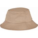 Pánské Bucket klobouky Flexfit v hnědé barvě 