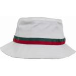 Pánské Bucket klobouky Flexfit v bílé barvě 