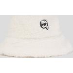 Dámské Bucket klobouky Karl Lagerfeld v bílé barvě 