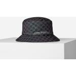 Dámské Bucket klobouky Karl Lagerfeld v černé barvě 