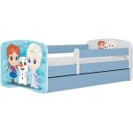 Kocot kids Dětská postel Babydreams Ledové království modrá, varianta 70x140, se šuplíky, bez matrace