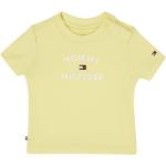 Dětská trička s potiskem Kojenecké v žluté barvě z bavlny ve velikosti 68 od značky Tommy Hilfiger z obchodu Answear.cz 