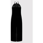 Dámské Koktejlové šaty v černé barvě ze syntetiky ve velikosti M 