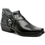 Pánská  Westernová obuv Koma v černé barvě z kůže ve velikosti 39 na léto 