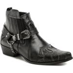 Pánská  Westernová obuv Koma v černé barvě z kůže ve velikosti 39 na léto 