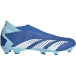 Pánské FG kopačky - Lisovky adidas Predator v modré barvě ze syntetiky ve slevě 