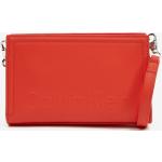 Pánské Designer Luxusní kabelky Calvin Klein v korálově červené barvě 