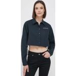 Dámské Designer Košile s potiskem Calvin Klein Jeans v černé barvě ve velikosti M 