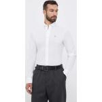 Slim fit košile Gant v bílé barvě z bavlny ve velikosti 3 XL s button-down límcem plus size 