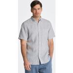Pánské Košile s krátkým rukávem ve velikosti XXL s krátkým rukávem s button-down límcem na léto plus size 