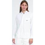 Pánské Košile s dlouhým rukávem La Martina v bílé barvě s pruhovaným vzorem ve velikosti S s dlouhým rukávem 