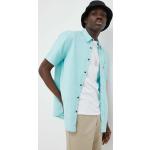 Košile s krátkým rukávem LEVI´S v tyrkysové barvě z bavlny ve velikosti M s krátkým rukávem strečové 