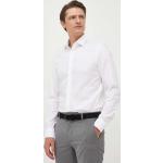 Pánské Designer Slim fit košile Michael Kors v bílé barvě z bavlny ve slevě 