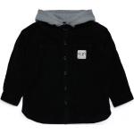 Dětské košile s dlouhým rukávem Chlapecké v černé barvě z manšestru z obchodu Vermont.cz s poštovným zdarma 