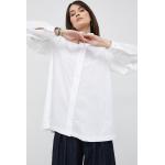 Dámské Košile Seidensticker v bílé barvě z popelínu ve velikosti 10 XL udržitelná móda 