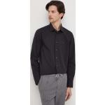 Pánské Košile Tommy Hilfiger v černé barvě z bavlny 