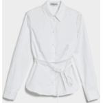 Dámské Slim fit košile Trussardi v bílé barvě v elegantním stylu s dlouhým rukávem 