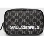 Kosmetické tašky Karl Lagerfeld v černé barvě z polyuretanu 