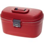 Kosmetické kufry Roncato v červené barvě z plastu 