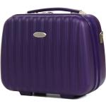 Kosmetické kufry ve fialové barvě z plastu 