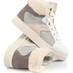 Dámské Kožené kotníkové boty vícebarevné v minimalistickém stylu z kůže ve velikosti 36 prodyšné 