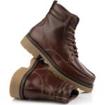 Pánské Kožené kotníkové boty v minimalistickém stylu z kůže ve velikosti 42 prodyšné 