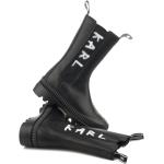 Dámské Kožené kotníkové boty Karl Lagerfeld v černé barvě z kůže ve velikosti 36 