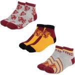 Kotníkové ponožky Harry Potter - Gryffindor (3 páry) - velikost 36-40, 41-46