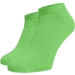 Dámské Kotníkové ponožky ve světle zelené barvě v moderním stylu z bavlny ve velikosti 38 