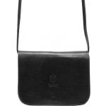 Dámské Kožené kabelky Vera Pelle v černé barvě z kůže 