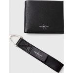 Designer Luxusní peněženky Calvin Klein Jeans v černé barvě z kůže 