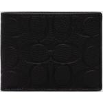 Designer Luxusní peněženky Coach v černé barvě z kůže 