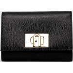Dámské Luxusní peněženky FURLA Furla v černé barvě z kůže - Black Friday slevy 